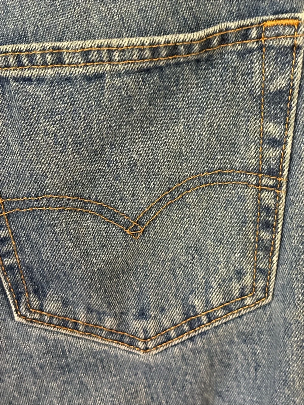 Levi's Men's 505 size 34x34 Straight Blue Denim Jeans